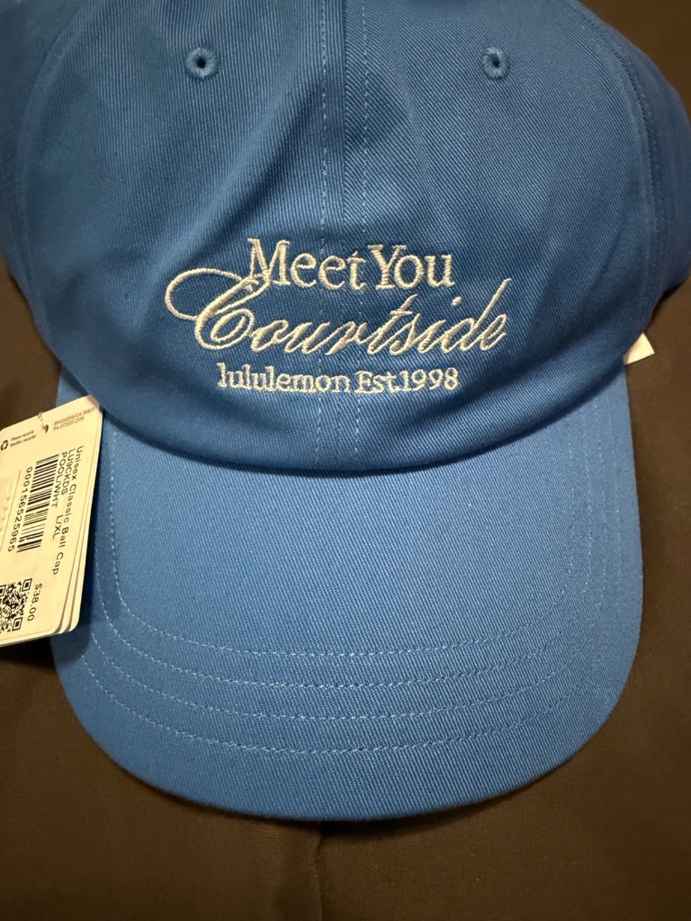 lululemon athletica Blue "Meet You Courtside" Baseball Cap